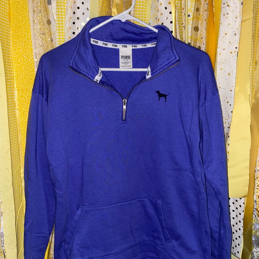 PINK half zip